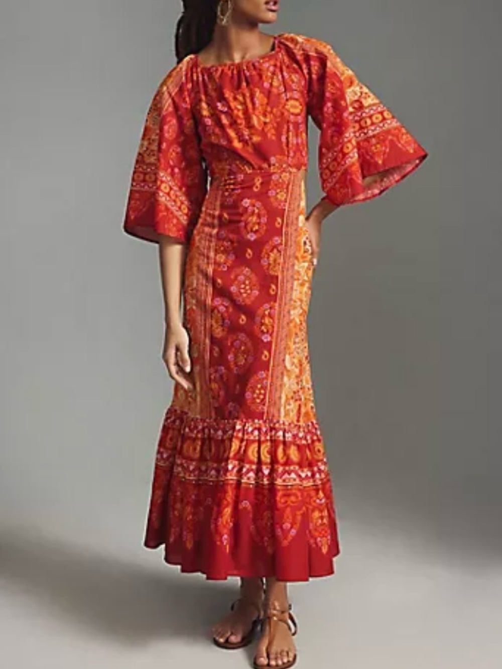 FARM Rio Combuco Cutout Maxi Dress Size Small